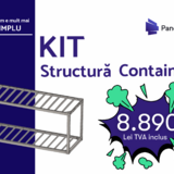 Kit Structura Container - imbinare cu suruburi - nu necesita macara