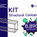 Kit Structura Container - imbinare cu suruburi - nu necesita macara